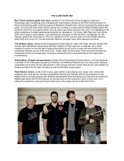 THE CLEM FOUR: BIO Roo Friend, baritone guitar and voice