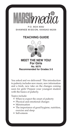 4th Grade Girls Study Guide