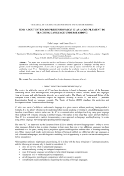 (ic) as a complement to teaching language understanding?