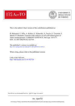 iris - AperTO This is the author`s final version of the