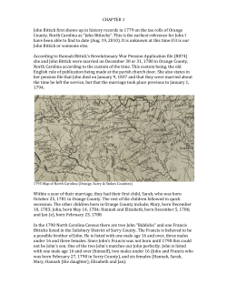 John Bittick History and Lineage