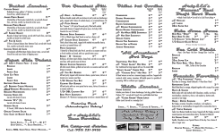 Basket Lunches Super Side Orders Our Greatest Hits Oldies but