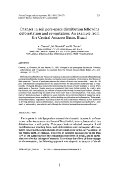 Changes in soil pore-space distribution following - IRD