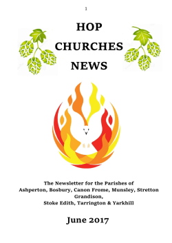 Latest Edition - Bosbury Church