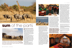 Africa Geographic - Manyara Ranch Conservancy
