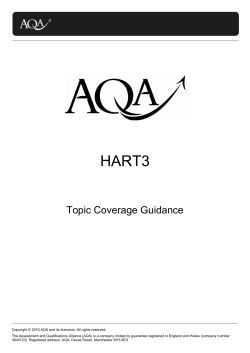 A-level History of Art Teacher guide Teacher guide: Unit 03