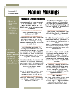 Ma anor r Mu usin ngs