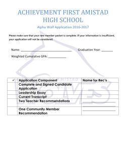 here - Achievement First Amistad High School