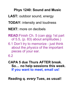 Lecture 14 (Tuesday 10_11)