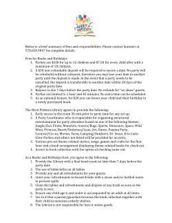 contract shortened - West Pittston Library