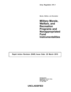 AR 215-1 - Fort Campbell MWR