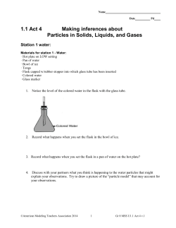 1.1 Act 4 Making inferences about Particles in Solids, Liquids, and