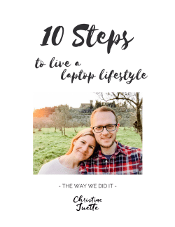 10 Steps to live a laptop lifestyle