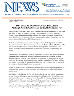 for sale: 19 vacant school buildings