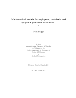 CP Thesis - UWSpace - University of Waterloo