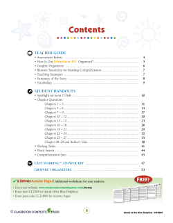 Chapters 1 - Classroom Complete Press