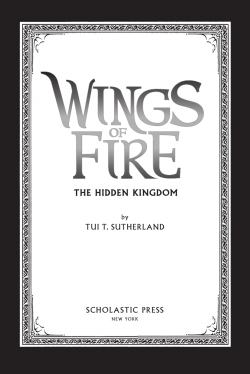 the hidden kingdom - Wings of Fire