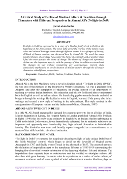 Abstract - SAVAP International