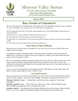 Newsletter - Sierra Club