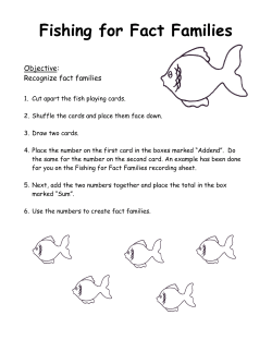 Fishing for Fact Families