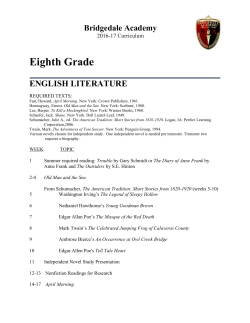 Eighth Grade - Bridgedale Academy