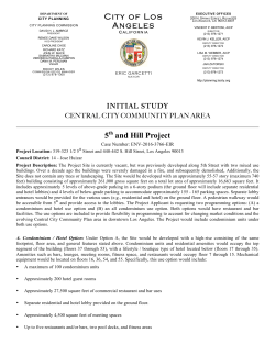 City of Los Angeles 5th and Hill Project