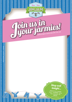 Sleep wel tonigh - The Great British JIMJAM