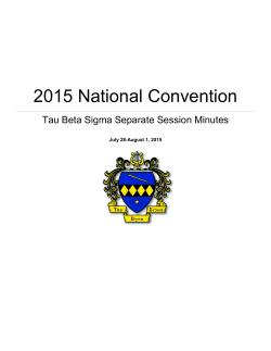 2015 National Convention