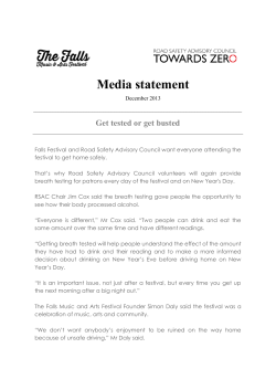 Media statement - Road Safety Advisory Council