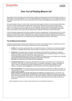 Does Your pH Reading Measure Up?
