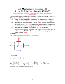 F03 Exam #2 Solutions : ( PDF)