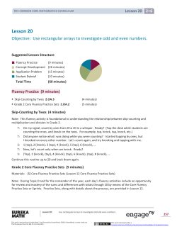 Lesson 20 - EngageNY