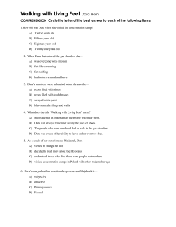 Walking with Living Feet