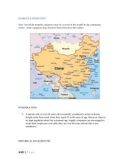 korean community - Edmonton Seniors` Council