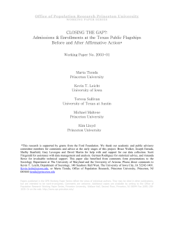 taacro presentation &ndash; &ldquo;evaluating the 10 percent rule