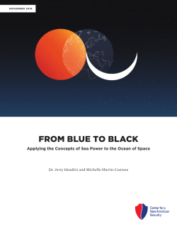 FROM BLUE TO BLACK