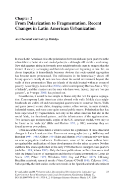 From Polarization to Fragmentation. Recent Changes in Latin