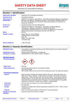 safety data sheet