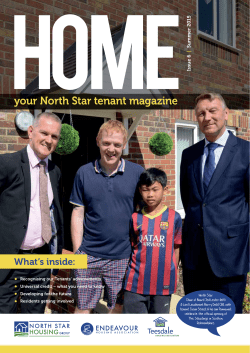 Home magazine - Summer 2015