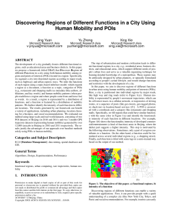 [Yuan 2012] Discovering Regions of Different Functions in a