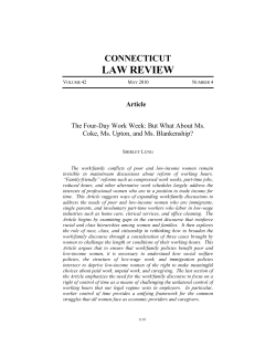 Article - Connecticut Law Review