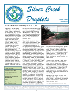 File - Silver Creek Watershed Improvement Project
