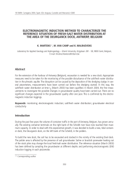 ELECTROMAGNETIC INDUCTION METHOD TO CHARACTERIZE