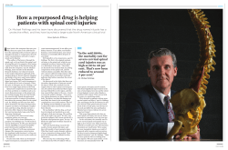 How a repurposed drug is helping patients with spinal cord injuries