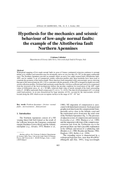 Hypothesis for the mechanics and seismic behaviour - Earth