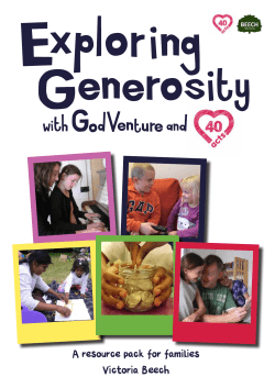 40acts for families - Stewardship.org.uk
