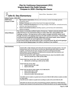 PCI - John B. Dey - Virginia Beach City Public Schools