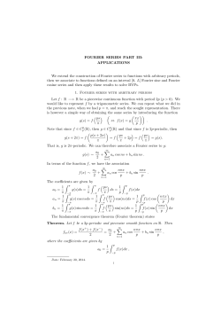 NOTE8: Fourier Series, Part 3