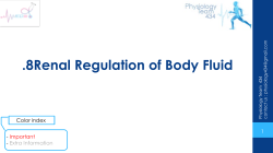 8.Renal Regulation of Body Fluid