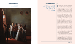 A Handbook for Falling in Love